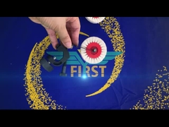 Heidelberg SM74 White Wheel Brush รองรับชิ้นส่วนการพิมพ์ OEM จำหน่ายชิ้นส่วนโลหะ