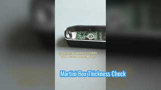 กล่องตรวจสอบเครื่อง Martini