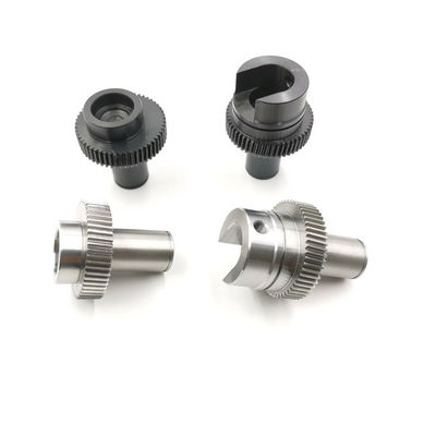 โลหะไร้สแตนเลส / เหล็ก Gear Head Spindle 56x65mm หัวแกน