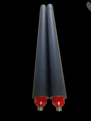 เครื่องตัดหมึกยางยางสีแดง / สีดําที่กําหนดเองสําหรับ Speedmaster 74 Distributor Roller