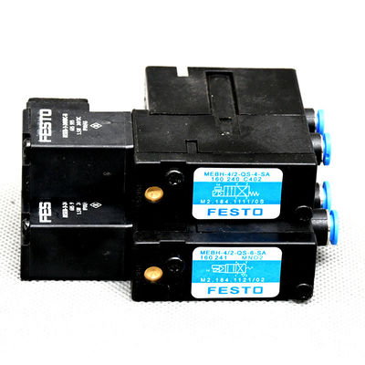 M2.184.1111 โซลินอยด์วาล์ว Festo โซลินอยด์ลมสำหรับเครื่องพิมพ์ออฟเซ็ต Heidelberg พร้อมการควบคุมลมที่เสถียร