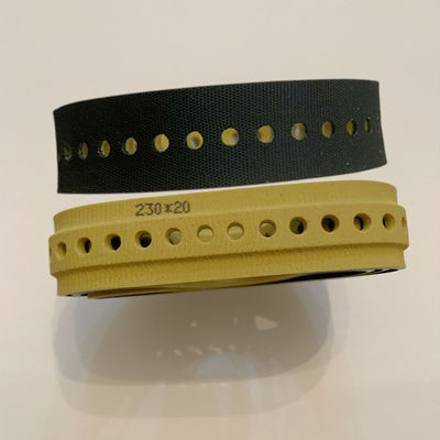 เทปดูดส่งสีเหลือง 3x 5x M2.015.870 สายพานอะไหล่เครื่องพิมพ์ 20 มม