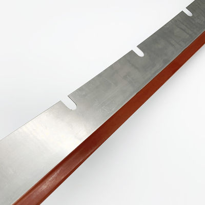 Heidelberg CD74/XL75 Wash Up Blade L2.010.403 847 มม. X 47 มม. X 0.5 มม. 9 หลุม UV74 การพิมพ์อะไหล่