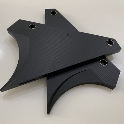 แผ่นปิดท้ายสีเทาเข้มสำหรับ Roland 700 Ink Duct End Blocks ชิ้นส่วนเครื่องจักรการพิมพ์ออฟเซต