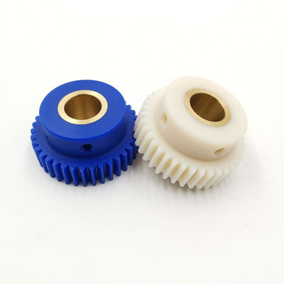 ลูกกลิ้งน้ำสีน้ำเงินขับเคลื่อนด้วยเกียร์ไนล่อน KOMORI L426 428 429 440 ชิ้นส่วนกดออฟเซ็ต