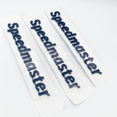 ป้ายตัวอักษรสัญลักษณ์ไฮเดลเบิร์กสีเทา SM52 SM74 SM102 ป้ายตัวอักษร Offset Press Parts