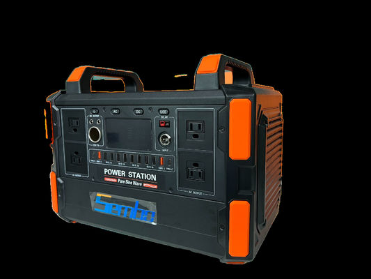 1000W 1048Wh แหล่งพลังงานที่เก็บพลังงาน ด้วยแบตเตอรี่ลิตিয়ামเหล็กฟอสฟาต และผลิตคลื่นไซน์
