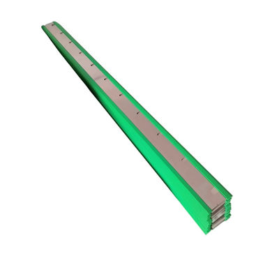 สีเขียว Heidelberg SM / CD102 ใบมีดล้างยาง ชิ้นส่วนใบมีดพิมพ์ออฟเซต