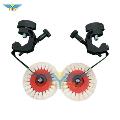 Heidelberg SM74 White Wheel Brush รองรับชิ้นส่วนการพิมพ์ OEM จำหน่ายชิ้นส่วนโลหะ