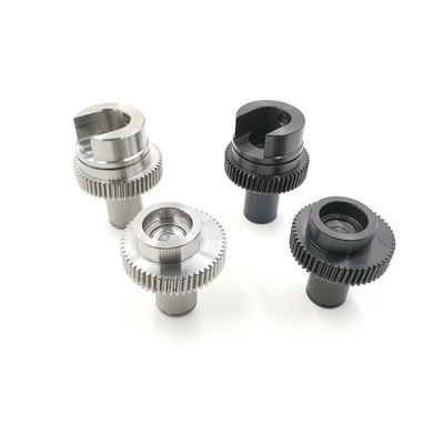 โลหะไร้สแตนเลส / เหล็ก Gear Head Spindle 56x65mm หัวแกน