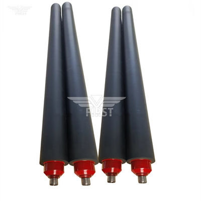 โรลเลอร์รูปหมุนสีแดงสําหรับ SM74 ยาง / สายดึงหมึก / อัลโคลอร์