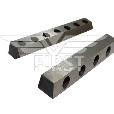 ความยาว 105 มม SKD-11 Blades สําหรับเครื่องติดป้ายขวดด้วยความเร็ว 1000 รอบ / นาที