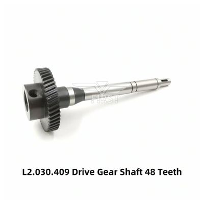 หมุนเหล็กไร้ขัดเหล็ก 48 ฟัน L2030.409 Cd74 Xl75 เครื่องพิมพ์ออฟเซตอะไหล่