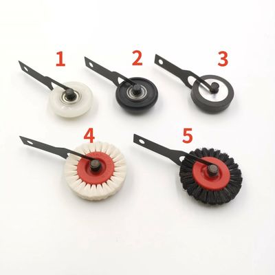 Heidelberg Compatible Hard Brush Wheel Feeder Brush ในขนาด 6 * 60 มม 8 * 60 มม ผลิตจากพลาสติกระดับสูง